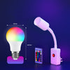 Photograph Led Bedroom Atmosphere Light Remote Control Color-Changing Vibrato Fill Light Selfie Purple Atmosphere Lighting Night Light