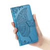 Flower Butterfly Embossed Leather Case