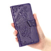 Flower Butterfly Embossed Leather Case